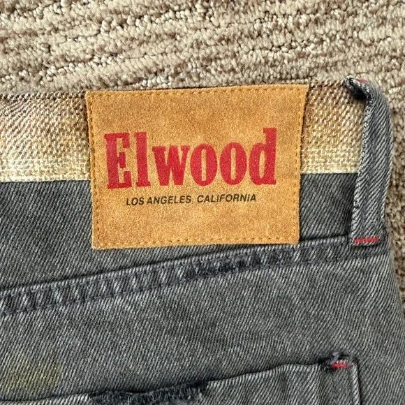 Elwood flare denim washed black - Picture 3 of 6